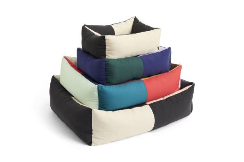 HAY Dogs Bed Small 21x52x60 cm - Green, Lavender and Blue