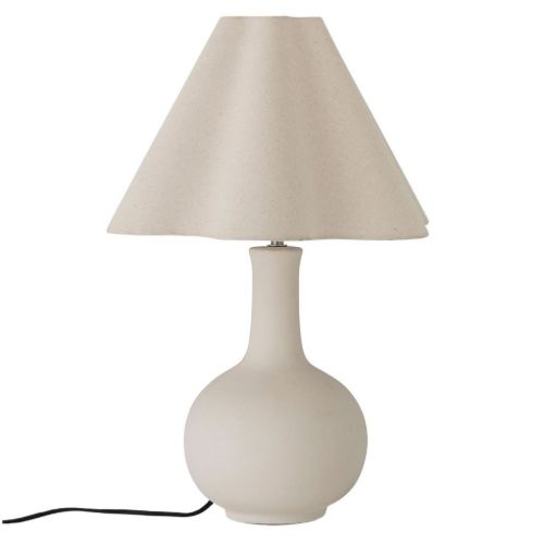Bloomingville Heide Bordlampe H: 60 cm - Hvid/Stentøj