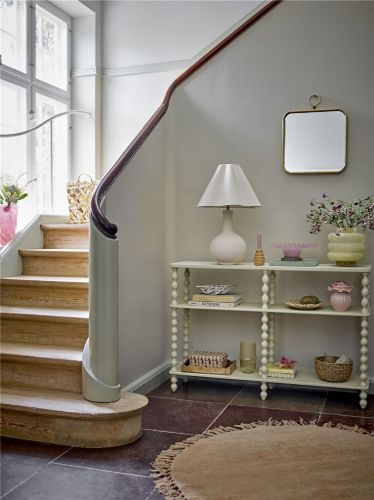 Bloomingville Heide Bordlampe H: 60 cm - Hvid/Stentøj