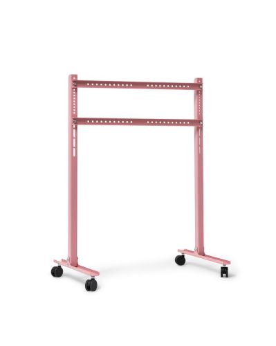 Pedestal Plate Straight Rollin' TV Stativ 107x80 cm - Bubble Gum