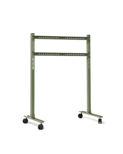 Pedestal Plate Straight Rollin' TV Stativ 107x80 cm - Mossy Green 