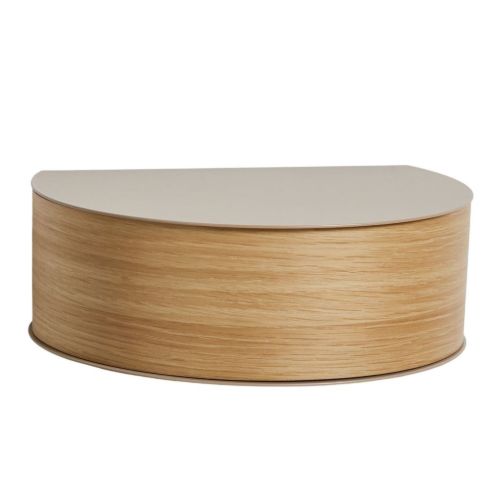 Woud Wallie Wall Drawer 22,5x30 cm - Eg/Gråbeige 