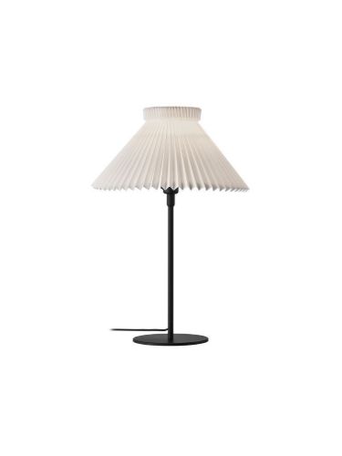 Le Klint 334 Bordlampe H: 50 cm - Sort/Papir Hvid