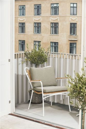 Mandalay Rygpude til Marguerit Loungestol 50x38 cm - Polyester/Army