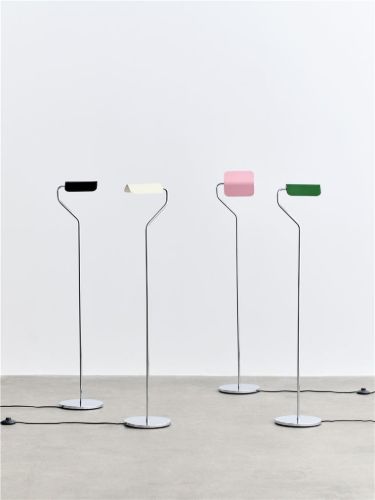HAY Apex Gulvlampe H: 110 cm - Stål/Emerald Green 