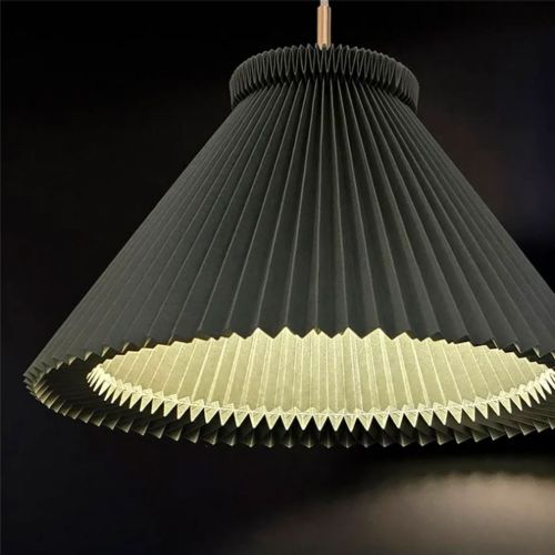 Le Klint Pendant Model 1 Ø: 44 cm - Brass/Moss Green
