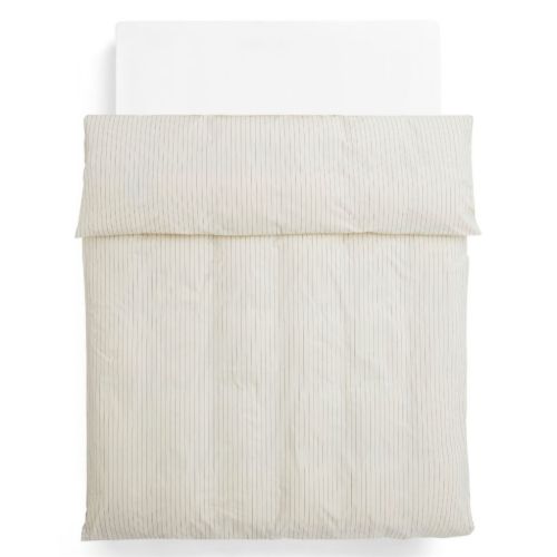 HAY Fineline Duvet Cover 240x220 cm - Ivory