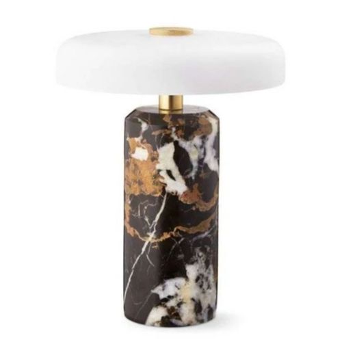 Design By Us Trip Portable Lamp H: 21 cm - Dark Clay marble