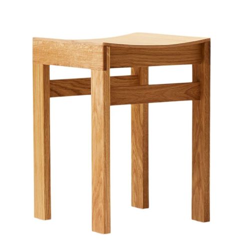 Form & Refine Sonder Stool H: 47,5 cm - Naturolieret Eg