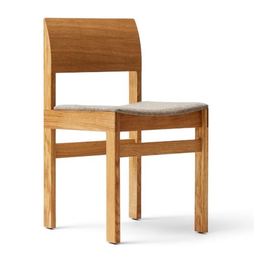 Form & Refine Sonder Chair m. Polstring  H: 79 cm - Naturolieret Eg/Hallingdal