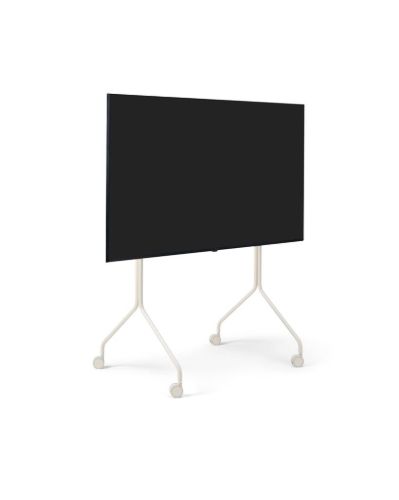 Pedestal Pipe Moon Rollin' Tall TV Stativ 121x78 cm - Pearl