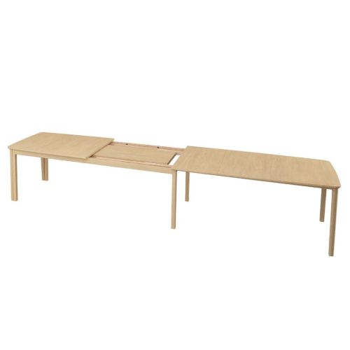 Skovby SM108 Spisebord L: 238-391 cm - Lakeret Eg
