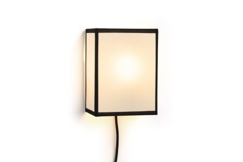 HAY Ava Square Wall Lamp H: 20,5 cm - Paper/White 