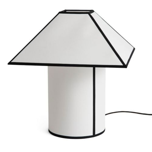 HAY Ava Pyramid Table Lamp 450 H: 50 cm - Paper/White