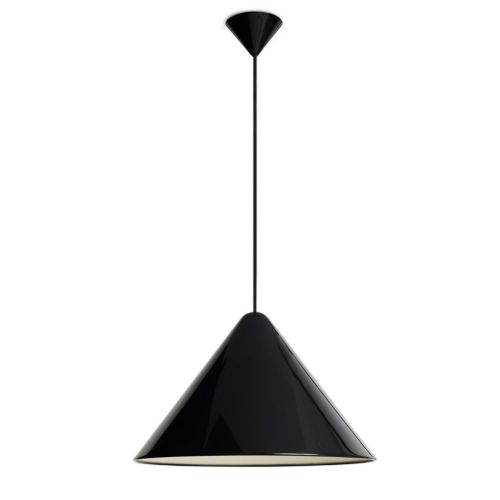 HAY Compass Pendant 430 Ø: 43 cm - Aluminium/Soft Black