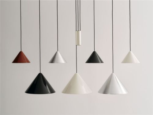 HAY Compass Pendant 430 Ø: 43 cm - Aluminium/Soft Black