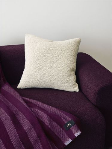 HAY Texture Cushion 50x50 cm - Creme Melange