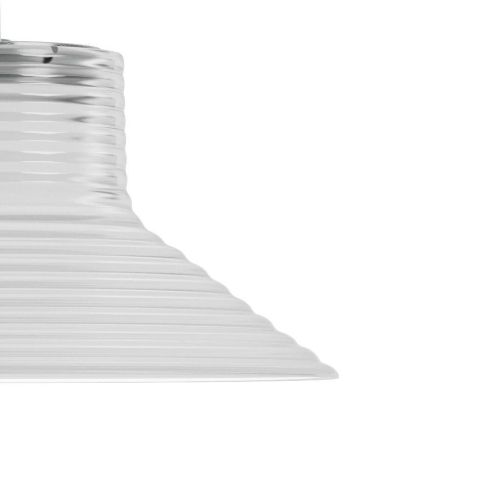 FDB Møbler U11 Sletterhage Pendel Ø: 20,8 cm - Aluminium/Opal Riflet Glas
