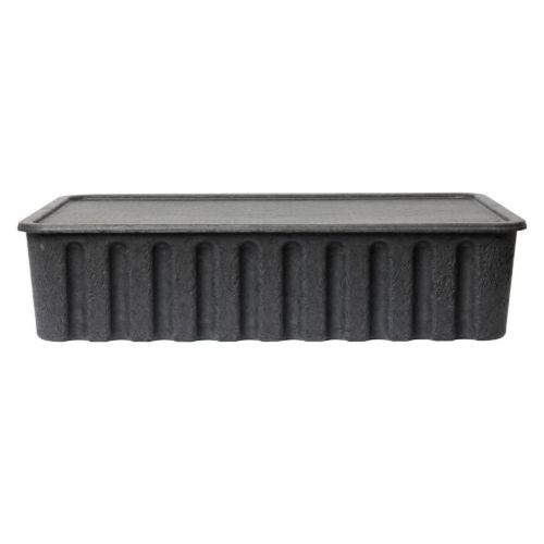 Ferm Living Paper Pulp Box Extra Large B: 42 cm - Charcoal