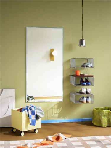 Montana Panton Wire Single Half Height 17,2x34,8x,34,8 cm - 43 Chrome