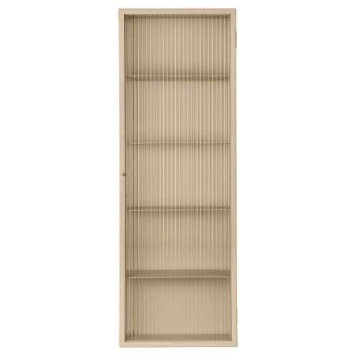 Ferm Living Haze Wall Cabinet 35x100 cm - Powder Coated Iron/Cashmere