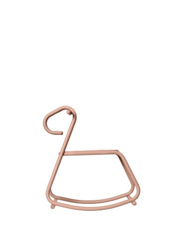 Ferm Living Lussi Rocking Horse H: 53 cm - Powder Coated Steel/Rose