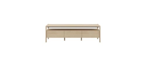 Skovby SM716 TV-Bord L: 177 cm - Hvidolieret Eg