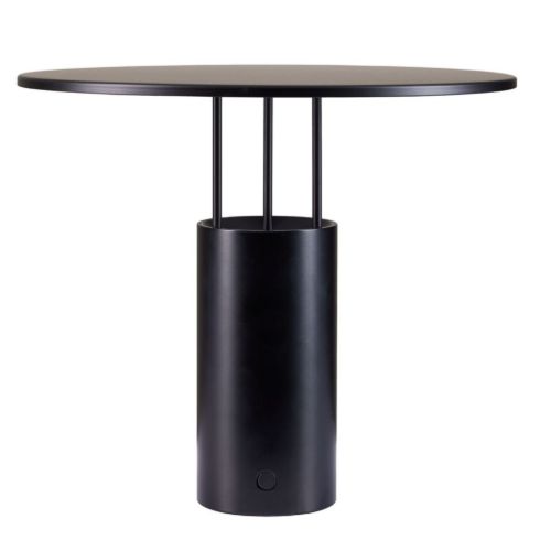 Piet Hein Tempel 280 Bordlampe H: 24,5 cm - Aluminium/Sort 