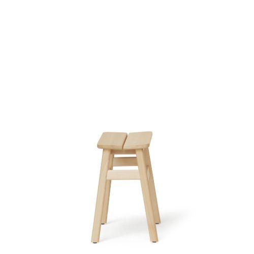 Form & Refine Angle Stool B: 38 cm - Bøg