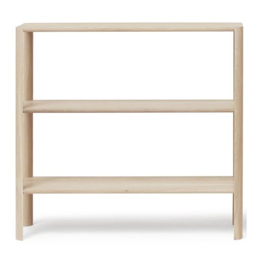 Form & Refine Leaf Shelf 1x3 L: 100 cm - White Oak