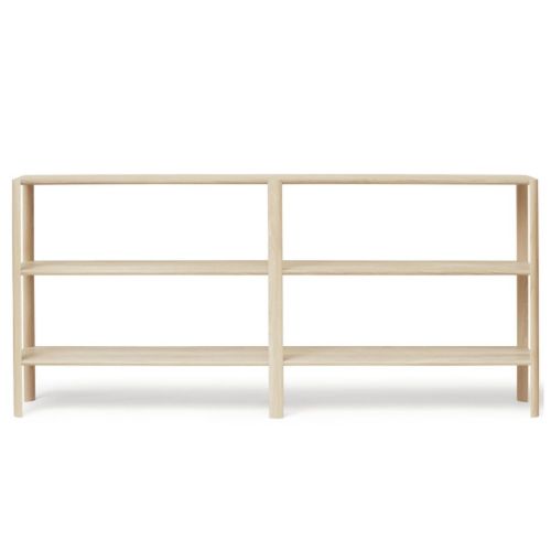 Form & Refine Leaf Shelf 2x3 L: 200 cm - White Oak