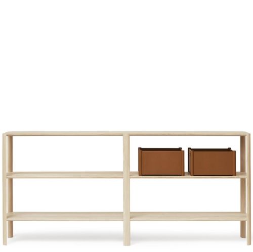 Form & Refine Leaf Shelf 2x3 L: 200 cm - White Oak