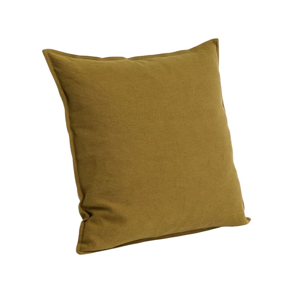 Billede af HAY Linen Cushion 50x50 cm - Olive 
