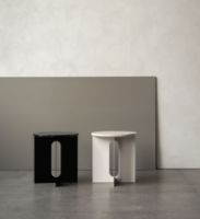 Billede af Audo Copenhagen Androgyne Side Table Ø: 40 cm - Ivory 