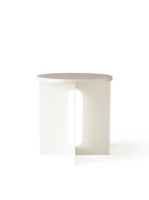 Billede af Audo Copenhagen Androgyne Side Table Ø: 40 cm - Ivory 