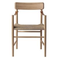 Billede af FDB Møbler J186 Hesbjerg Stol SH: 45 cm - Naturolieret Eg 