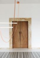 Billede af FLOS Wireline Pendant w. Dali Dimmer L: 405 cm - Pink (Kun i butik)
