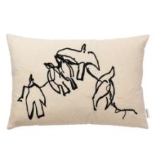 Billede af Ferm Living Vuelo Cushion 60x40 cm - Natural