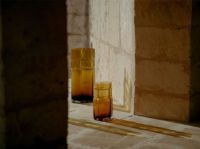 Billede af Ferm Living Muro Vase H: 30 cm - Recycled Amber 