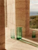 Billede af Ferm Living Muro Vase H: 30 cm - Recycled Green 