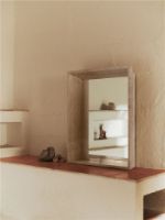 Billede af Ferm Living Lancet Mirror B: 63,5 cm - Travertine