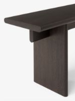 Billede af &Tradition Ita Bench OS6 L: 230 cm - Dark Stained Oak