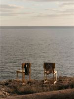 Billede af Ferm Living Vist Spisebordsstol SH: 45 cm - Douglas Fyr