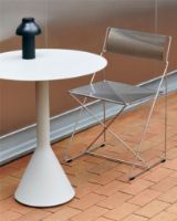 Billede af HAY Palissade Cone Table Ø70 - Cream White 