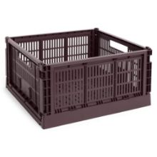 Billede af HAY Colour Crate Large Square 42x42 cm - Bordeaux