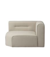 Billede af FDB Møbler L44 Hjørnemodul Sofa 120x120 cm - Beige 