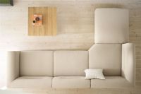 Billede af FDB Møbler L44 Hjørnemodul Sofa 120x120 cm - Beige 