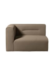 Billede af FDB Møbler L44 Venstre Sofa Modul 124x98 cm - Taupe 