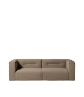 Billede af FDB Møbler L44 Venstre Sofa Modul 124x98 cm - Taupe 
