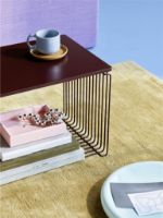 Billede af Montana Panton Wire Topplade Single 1,2x33x25,7 cm - Black Red